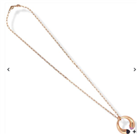 Necklace Boccadamo Woman Caleida in Bronze Cristallo KGR020RP - KGR020RP